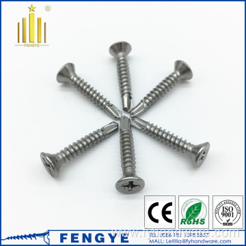 ss304 phillips pan head self tapping screw